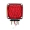 Truck-Lite Signal-Stat, Led, Red/Yellow Square, 24 Diode, Lh, Dual Face, Vertical Mount, Side Marker, 3 2759 - alternate 2